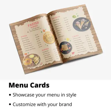 Restaurant Menu