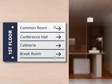 Wall Mount Signs